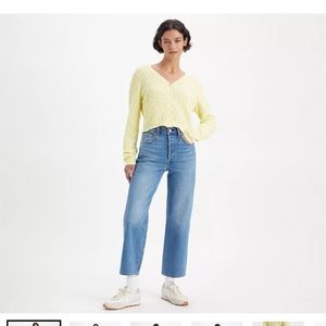 Levi’s ribcage straight ankle